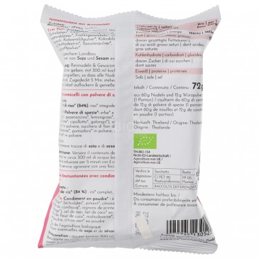 Rice Ramen Tom Yum istant biologico