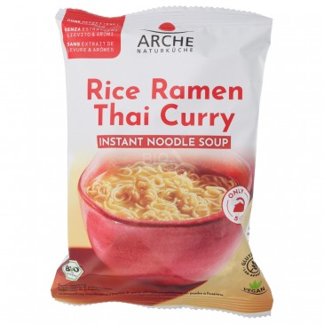 Rice Ramen Thai Curry Istant biologico Rice Ramen Thai Curry Istant biologico