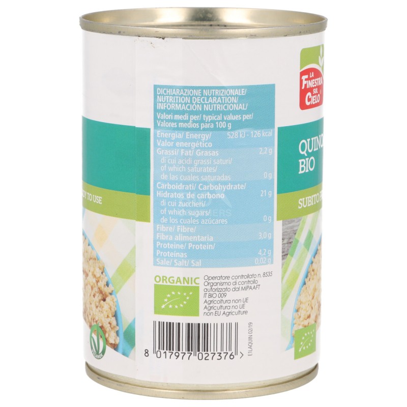 QUINOA LESSA IN LATTINA 400G 