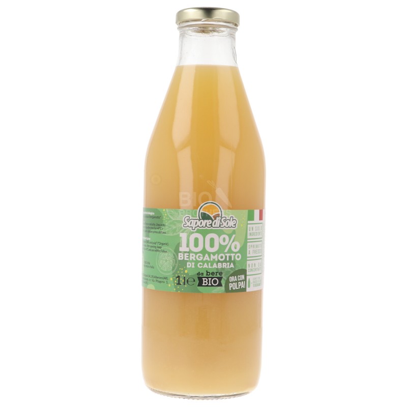 Succo 100% Bergamotto Biologico bottiglia grande