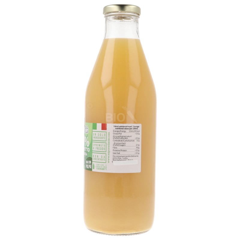 Succo 100% Bergamotto Biologico bottiglia grande