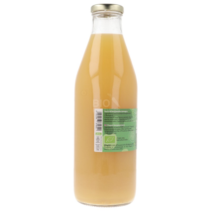 Succo 100% Bergamotto Biologico bottiglia grande