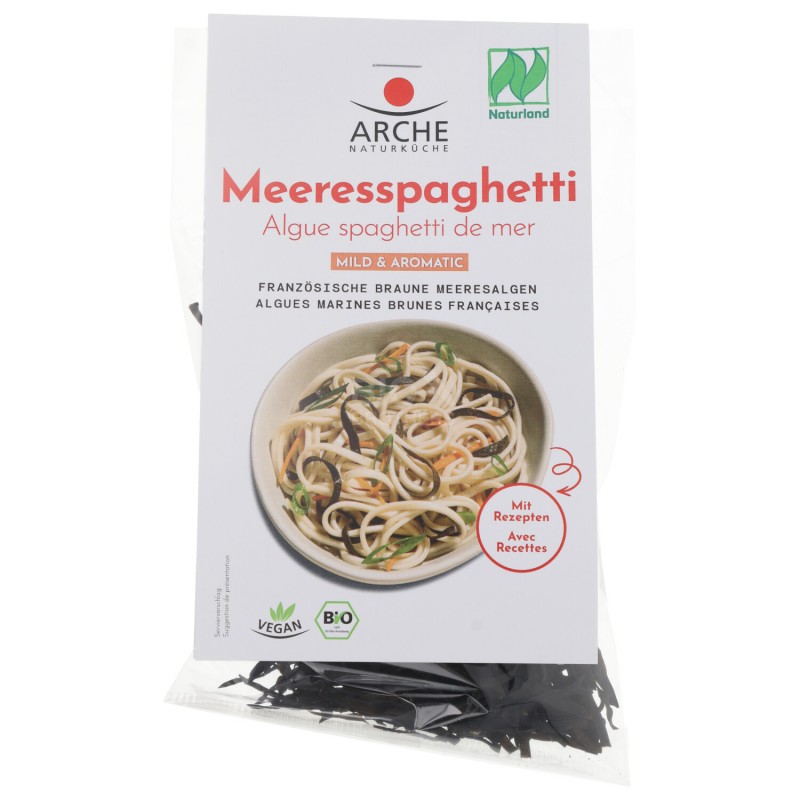 Alghe Spaghetti di mare biologiche secche