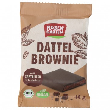 BROWNIE DATTERO FONDENTE BIO 40G ROSEN BROWNIE DATTERO FONDENTE BIO 40G ROSEN