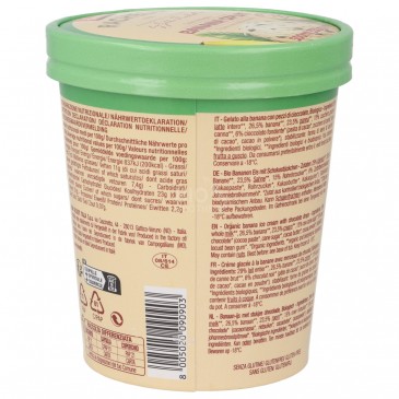 GELATO BANANA-SPLIT BIO FAMILY 500ML GELATO BANANA-SPLIT BIO FAMILY 500ML