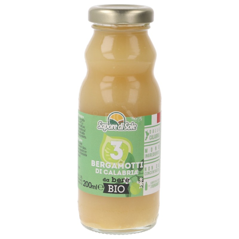 Succo di Bergamotto 100% Biologico bottiglietta piccola