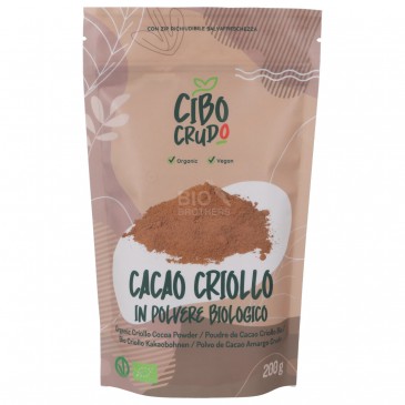 Cacao criollo raw biologico in polvere Cacao criollo raw biologico in polvere