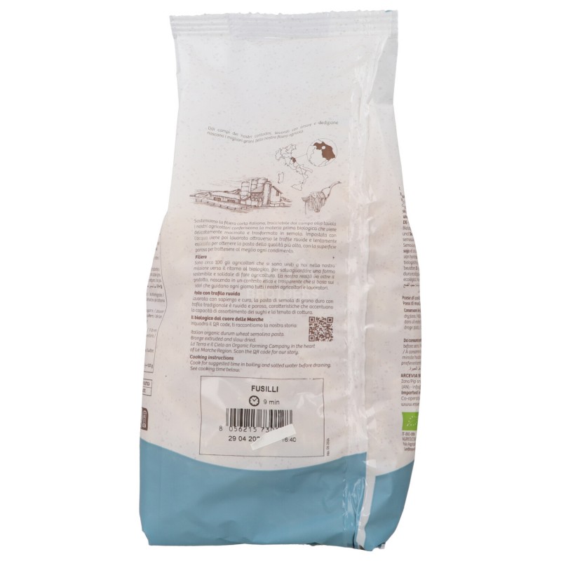 FUSILLI B.CA BRONZO 500GR TERRA C.