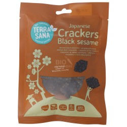 CRACKER DI RISO E SESAMO NERO BIO 60G TERRAS.