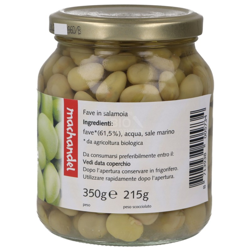 Fave Cotte al naturale biologiche