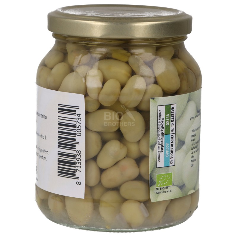 Fave Cotte al naturale biologiche
