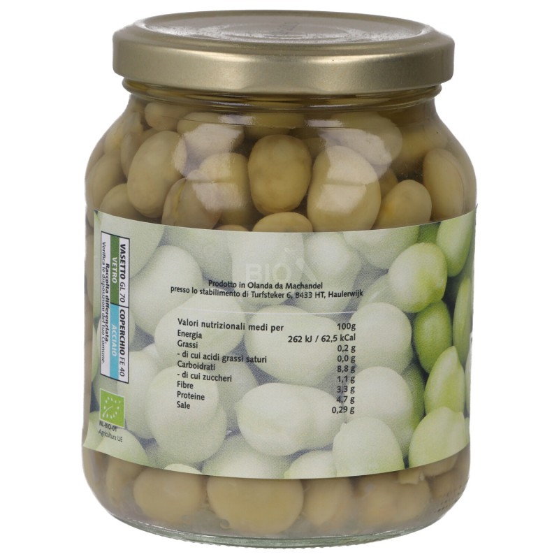 Fave Cotte al naturale biologiche