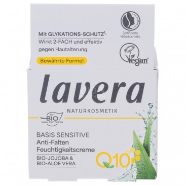 BASIS SENSITIVE CREMA IDRATANTE Q10 50ML LAVERA BASIS SENSITIVE CREMA IDRATANTE Q10 50ML LAVERA