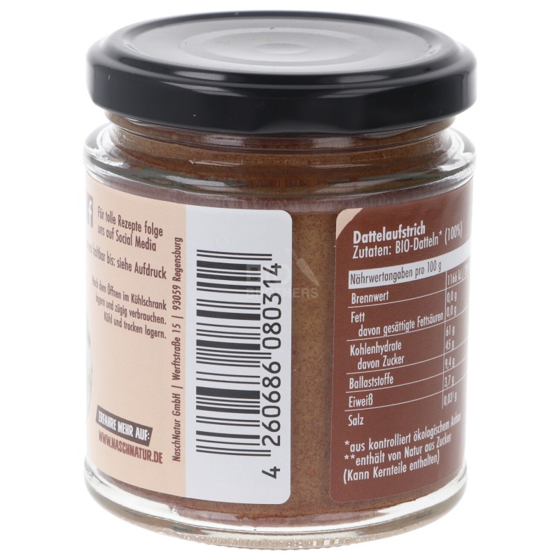 Crema 100% Datteri Biologica