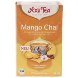 Infuso Mango Chai ayurvedico biologico in filtri
