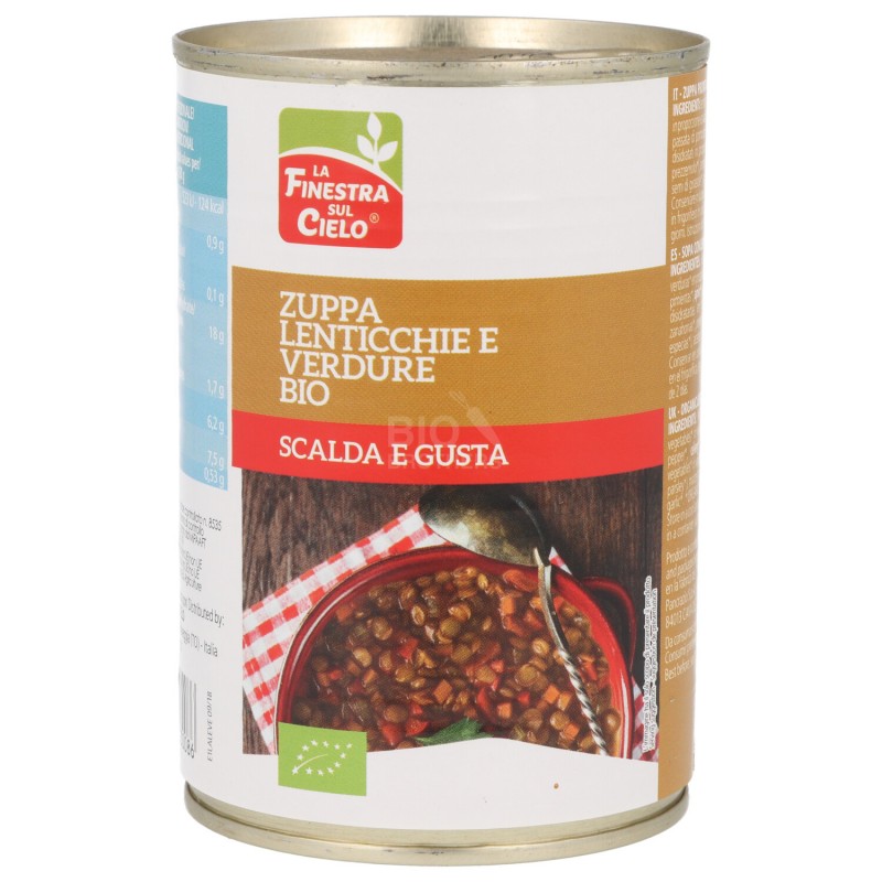 ZUPPA LENTICCHIE VERDURE 400G LFC