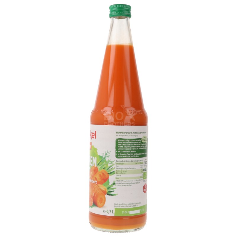 SUCCO CAROTA FERM. 700ML VOELKEL