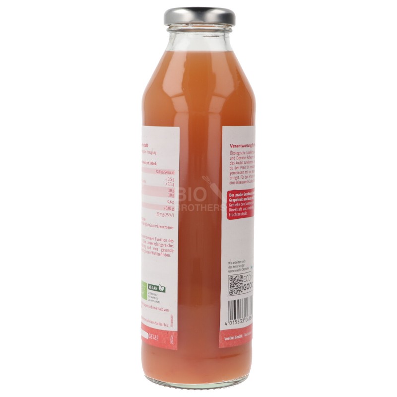 POMPELMO ROSA SUCCO BIO 500ML VOEL.