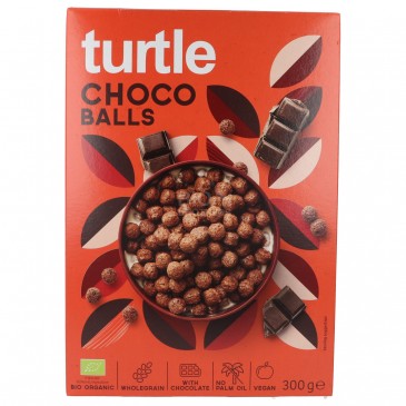 PALLINE CEREAL.CIOCC.COLAZI.BIO 300G TURTLE