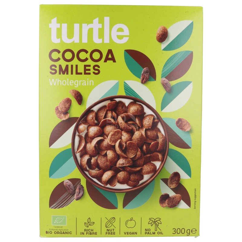 SORRISI AL CACAO BIO 300G TURTLE