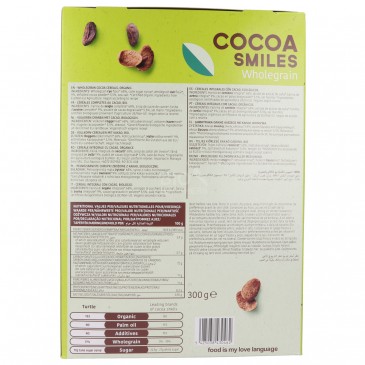 SORRISI AL CACAO BIO 300G TURTLE