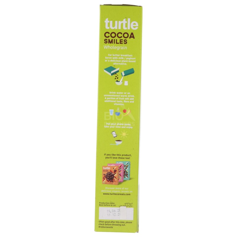 SORRISI AL CACAO BIO 300G TURTLE