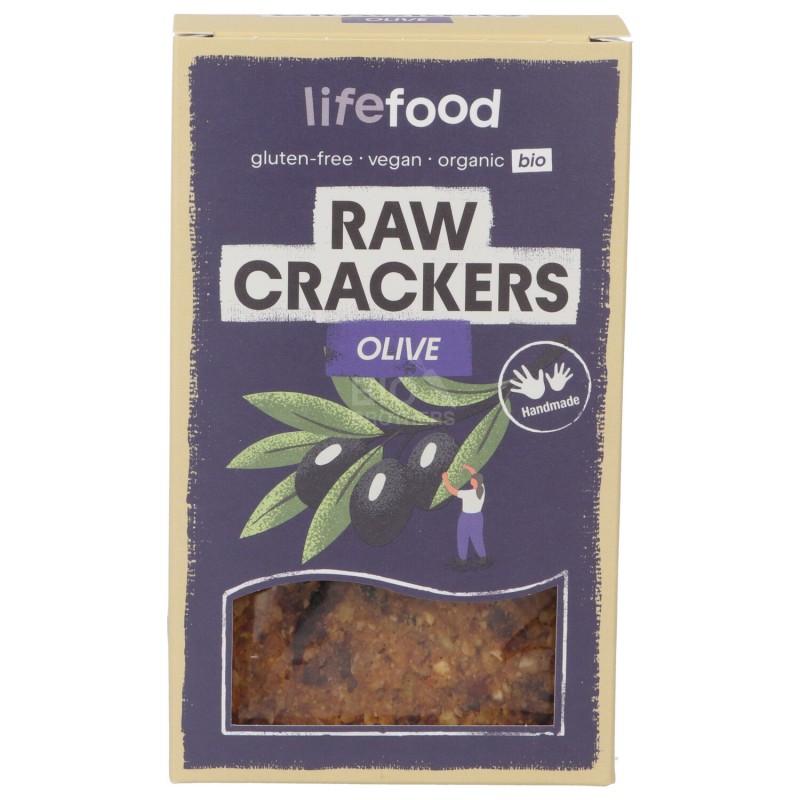 LIFE CRACKERS OLIBE BIO S/GLUT. 90G LIFEFOOD