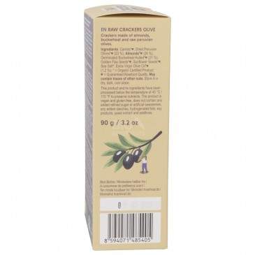 LIFE CRACKERS OLIBE BIO S/GLUT. 90G LIFEFOOD