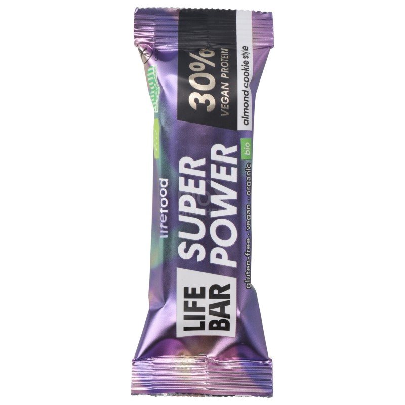 LIFEBAR SUPER POWER COOKIE BIO 40G LIFEFOOD