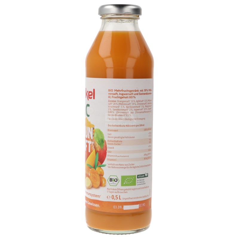 BIOC FORZA IMMUNITAR. FRUTTI BIO 500ML VOEL.