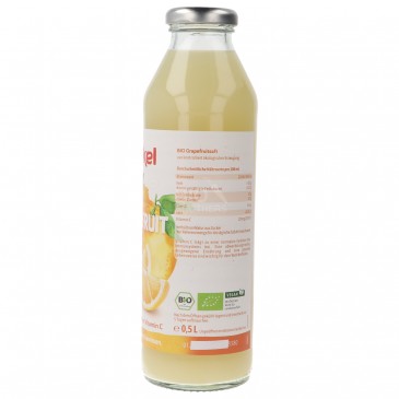 SUCCO 100% POMPELMO BIO 500ML VOEL. SUCCO 100% POMPELMO BIO 500ML VOEL.
