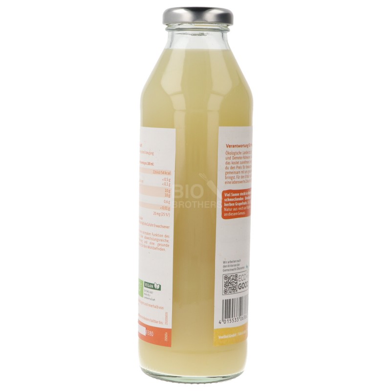 SUCCO 100% POMPELMO BIO 500ML VOEL.