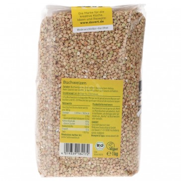 GRANO SARACENO BIO EUROPEO 1KG DAVERT GRANO SARACENO BIO EUROPEO 1KG DAVERT