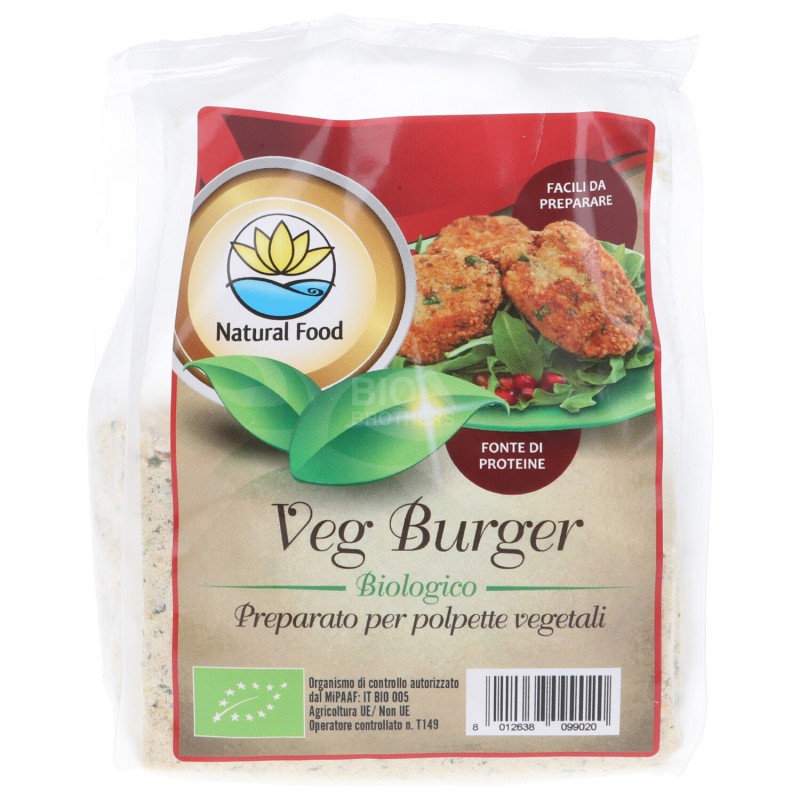 VEG BURGER 200GR NATURAL FOOD