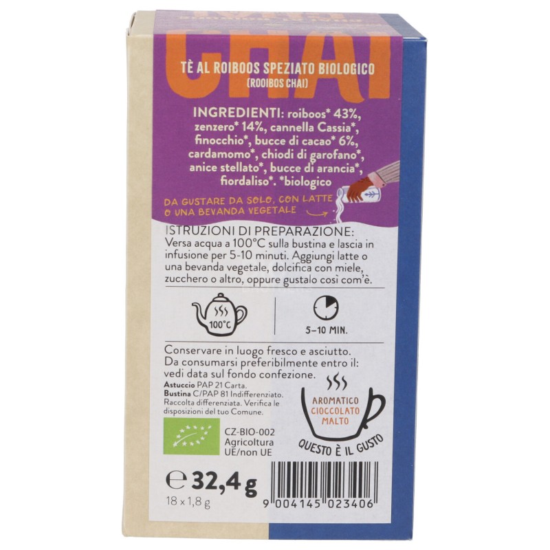 ROIBOOS CHAI IN FILTR.BIO 32.4G SNN