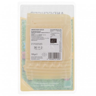 FORMAGGIO DELICATO A FETTE 50%GRASSI BIO 150G ANDEC.