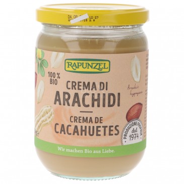 CREMA 100% ARACHIDI XL BIO 500G RAPUNZ.