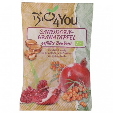 CARAMELLE OLIVELLO-MELOGRANO BIO 75G BIO4YOU