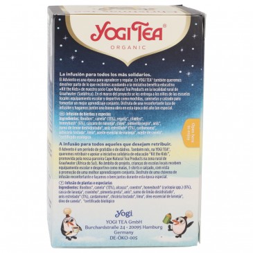 Christmas Tea yogi Bio infuso ayurvedico in filtri 2023 edition Christmas Tea yogi Bio infuso ayurvedico in filtri 2023 edition