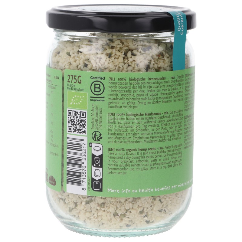 Semi di Canapa Decorticati biologici