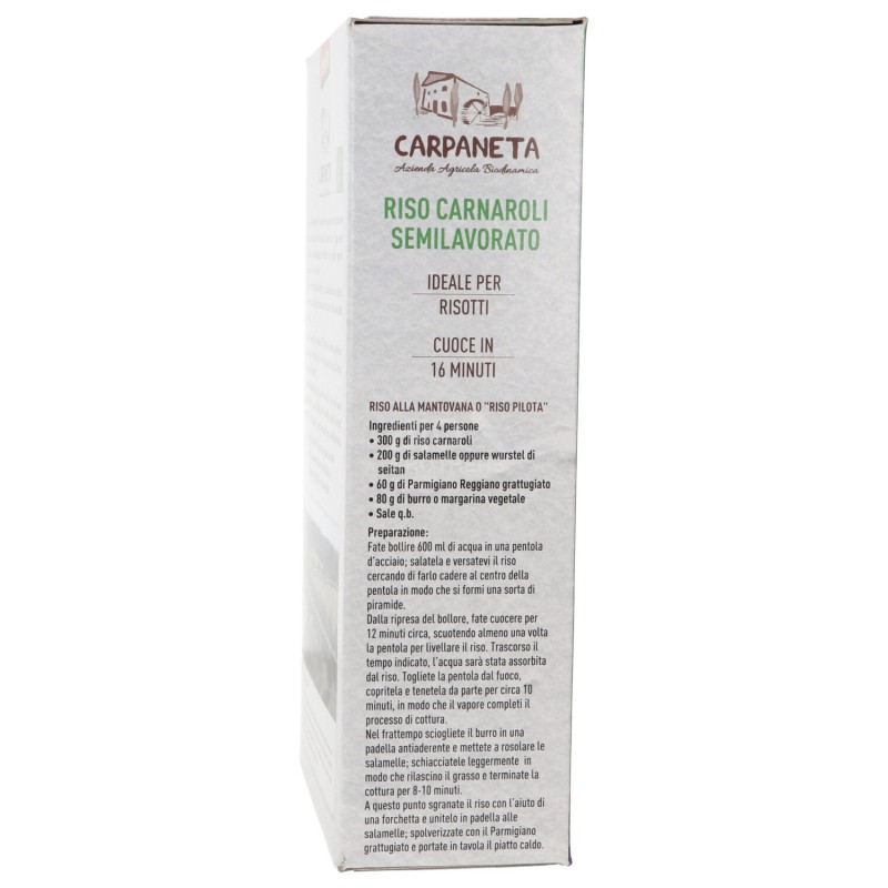 RISO CARNAROLI SEMILAVORATO DEMETER 1KG