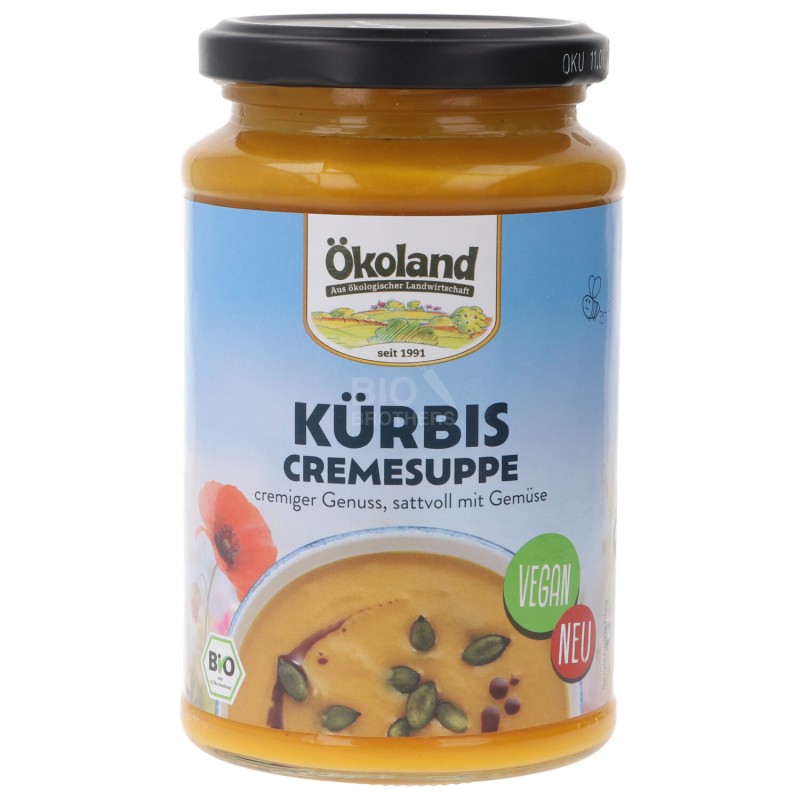 ZUPPA ZUCCA CREMOSA BIO VEGAN VASO 380ML OKOLAND