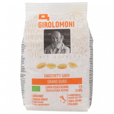 GNOCCHETTI SARDI PASTA SEMOLA BIO 500G GIR, GNOCCHETTI SARDI PASTA SEMOLA BIO 500G GIR,