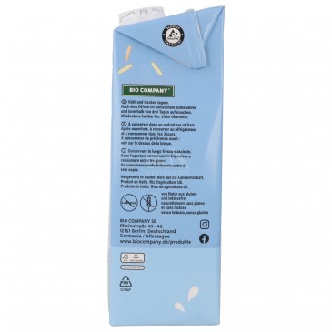 DRINK RISO BIO 1LT BIOCOMPANY DRINK RISO BIO 1LT BIOCOMPANY
