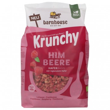 Krunchy Granola Lamponi cereali colazione bio