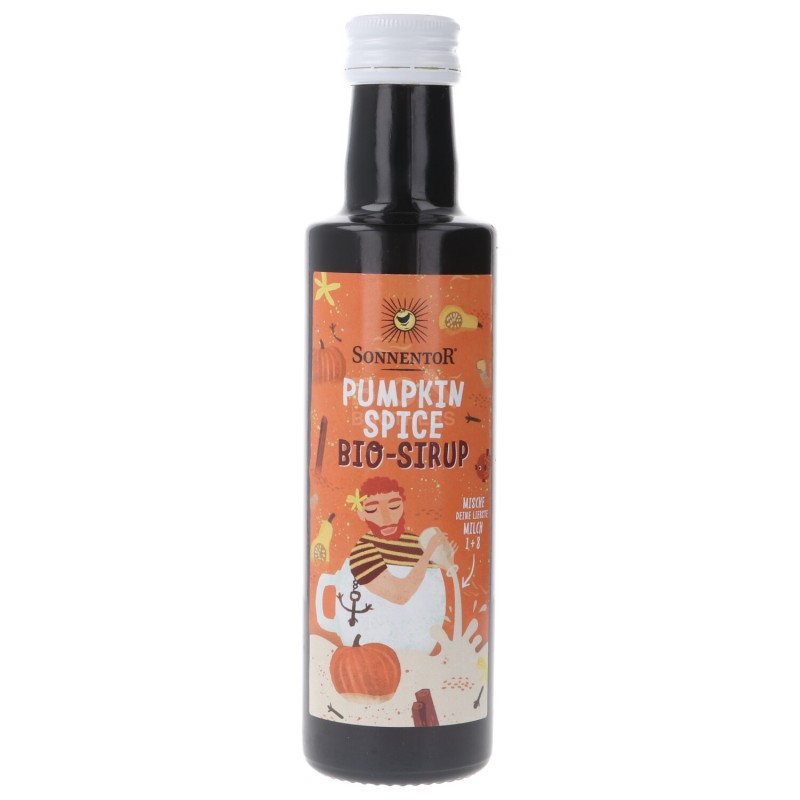 SCIROPPO PUMPKIN SPICE BIO 250ML SNN
