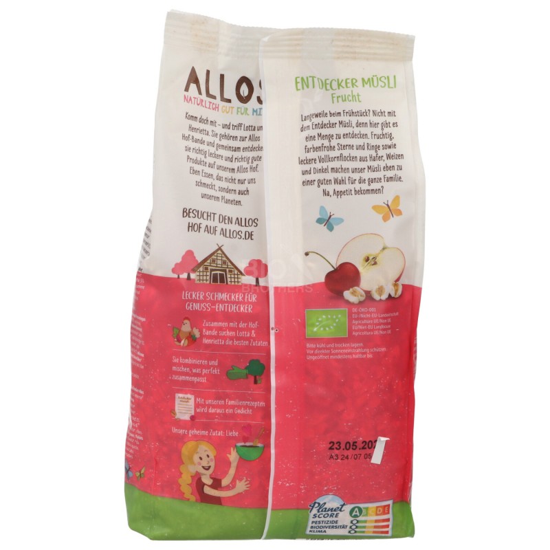 Musli Degli Esploratori Bio con stelle di amarena