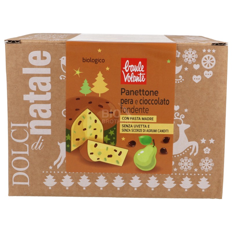 PANETTONE PERA/CIOC. BIO 500G BV