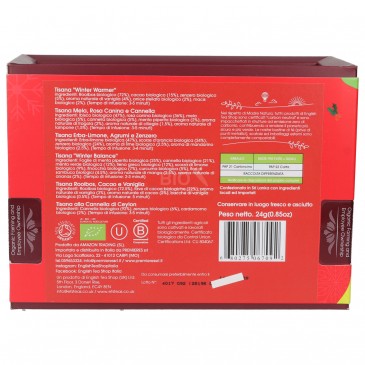 COFEANETTO INFUSI RED SANTA 12 PIRAMID.BIO