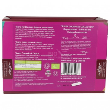 COFANETTO INFUSI SUP.GOODENS 12 PIRAM.BIO